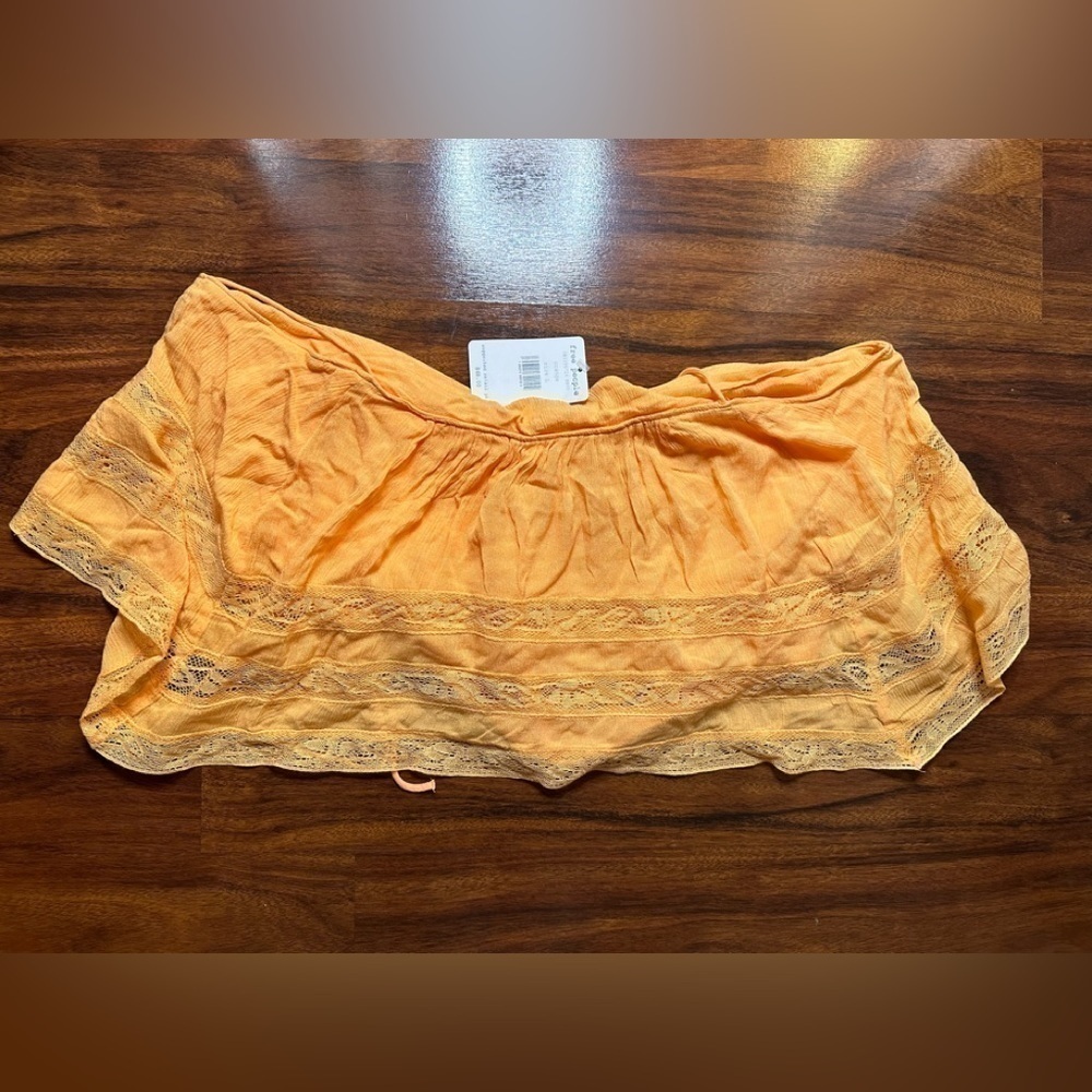 Free People Lace Crop Cami NWT Boho Festival Bralette Top - Picture 2 of 4